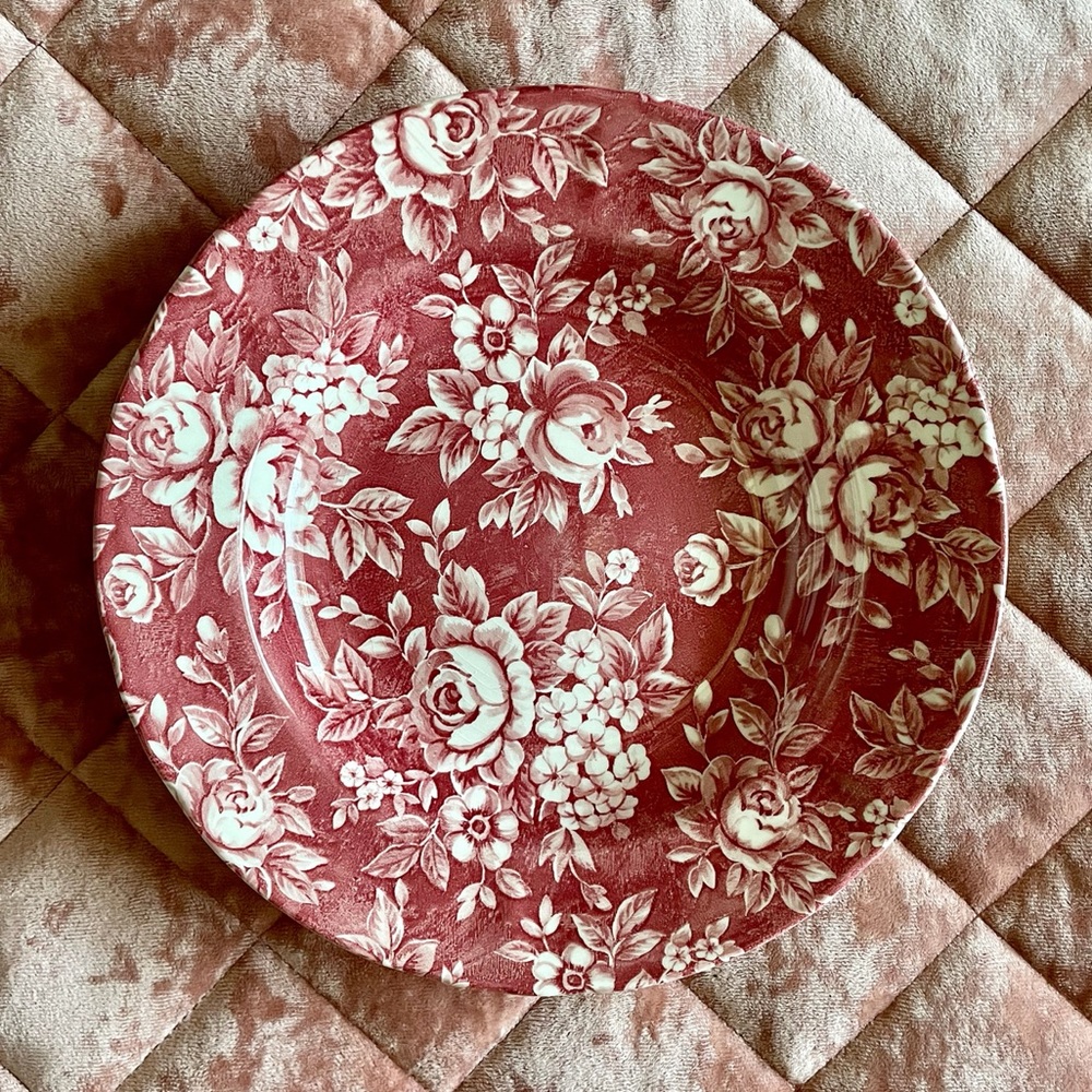 Floral Print Bowl